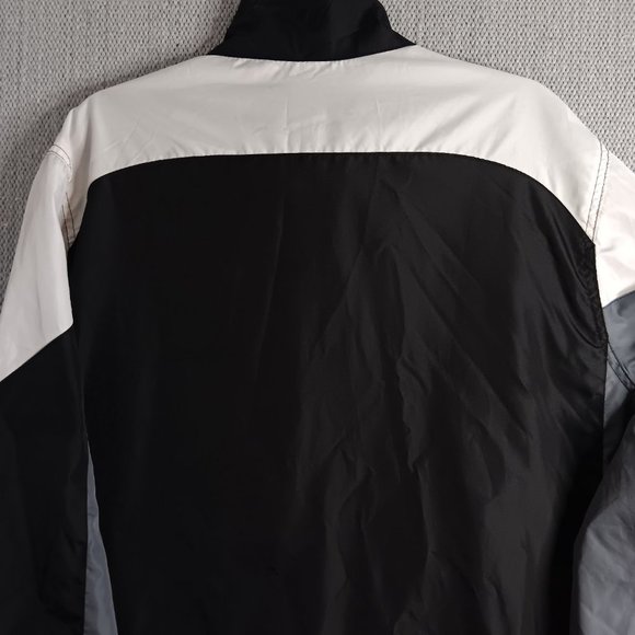 NFL Black and Gray Windbreaker Jacket - Picture 10 of 15